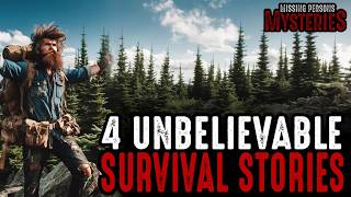 4 UNBELIEVABLE WILDERNESS SURVIVAL STORIES [upl. by Fontana]