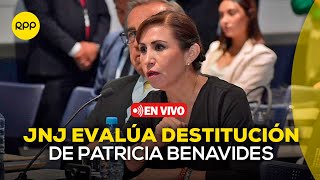 🔴 Junta Nacional de Justicia evalúa la destitución de Patricia Benavides  En vivo [upl. by Xantha702]