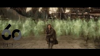 60FPS Lord of the Rings Ghost Army Scene 60FPS HFR HD [upl. by Haeckel]