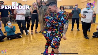 El Perdedor  Aventura  Simone y Danila Bachata Boston Usa [upl. by Milda]