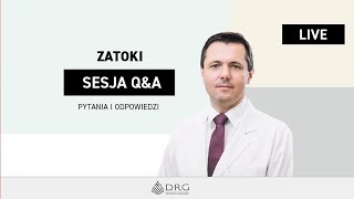 ZATOKI  pytania i odpowiedzi  Dr Głowacki Chirurg nosa i Laryngolog [upl. by Hakon]