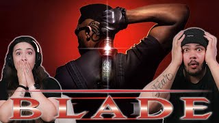 OUR FIRST TIME WATCHING BLADE 1998  REACTION [upl. by Dorthy]