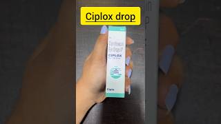 Ciplox eye drop usesciplaciplox shortfeed pharmacist youtube medicalciprofloxacin [upl. by Adnaval]