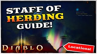 Diablo 3 Staff of Herding Guide Crafted Live [upl. by Hoshi]