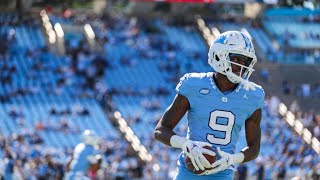 Devontez quotTezquot Walker  North Carolina Tar Heels Wide Receiver  2023 Junior Highlights [upl. by Anayk638]