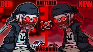 FNF Vs Antipathy Hank Update  Battered  Overdrive Old Vs New antipathy hank demo vs release [upl. by Ientruoc877]