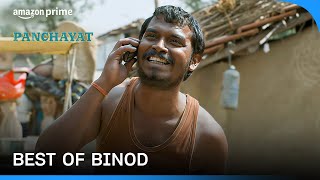 Best Of Binod From Panchayat  Prime Video India [upl. by Nysa]