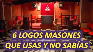 ¡6 SÍMBOLOS MASONES QUE VES TODOS LOS DÍAS Y NO TE HABÍAS DADO CUENTA [upl. by Ihteerp]