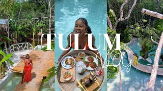 Luxury Tulum travel vlog Hotel Milam street food azulik museum Ilios restaurant yellow nest etc [upl. by Ivers]