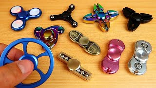 ¡LOS 10 MEJORES FIDGET SPINNERS Enviados desde China [upl. by Neille]