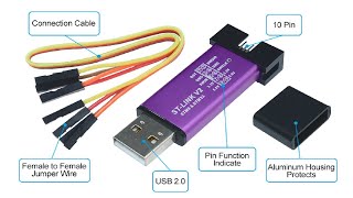 программатор STlink V2 для STM8  STM32  установка драйвера [upl. by Bashemeth]