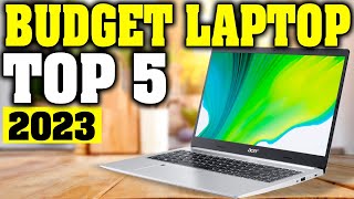 TOP 5 Best Budget Laptop 2023 [upl. by Carmelina]