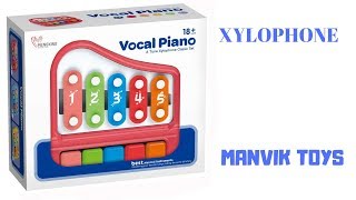 VOCAL PIANO XYLOPHONE  UNBOXING amp PLAY  MODEL NO MX008 [upl. by Eerehc667]