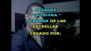 Karaoke QUISIERA cumbia Fernando Hernandez Marquezwmv [upl. by Mikkel]