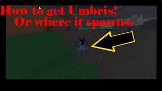 How to get Umbris  Roblox  Monsters of Etheria [upl. by Latsryc]