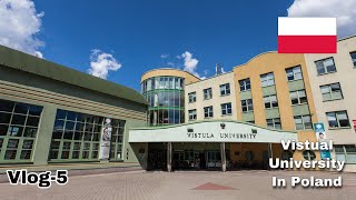 Vistula university in Poland  Travelkhor Harsh  Vlog5 [upl. by Potts]