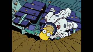 Homer opens a bag of chips in space Careful theyre ruffled [upl. by Arney]