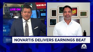 Novartis CEO Heres why we boosted our fullyear guidance [upl. by Rockafellow]