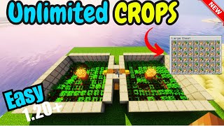 Minecraft villager carrot farm 120  How to build Auto carrot Farm Minecraft [upl. by Guilbert]