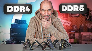 Grand Comparatif RAM DDR4 vs DDR5 Fréquence Quantité [upl. by Valer]