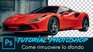 7 modi per rimuovere lo sfondo in Photoshop come scontornare unimmagine [upl. by Maxi]