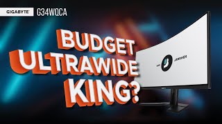 Best Budget 144Hz Ultrawide  Gigabyte G34WQCA Review [upl. by Ahsiek]