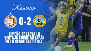 Resumen Metapán 02 Limeño  Semifinal Ida  Clausura 2024 [upl. by Onaled41]