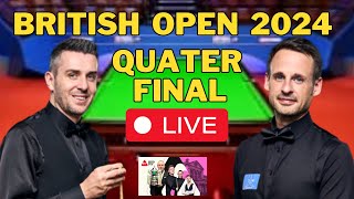 Mark Selby Vs David Gilbert  Unibet British Open 2024  Quater Final [upl. by Artemed]