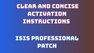 How to Download amp Install ISIS Professional StepbyStep Guide [upl. by Poole483]