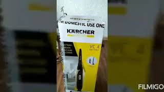 Karcher VC4 Battery cordless review [upl. by Erait411]