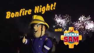 Fireman Sam Official Fireman Sam at London’s Brockwell Park Bonfire Night [upl. by Eitsyrk]