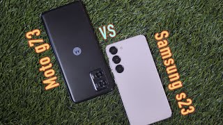 Moto G73 Vs Samsung S23 Camera comparison  Flagship vs midrange smartphone camera [upl. by Marlie]