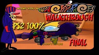 Wacky Races PS2 100 Walkthrough Final [upl. by Lilli]