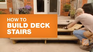 How To Build Stairs To A Deck The Easy Way [upl. by Arleta]