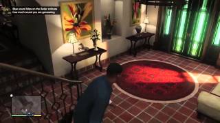 GTA 5 Robar el coche de una casa desde el garaje Grand Theft Auto 5 [upl. by Ethbin]