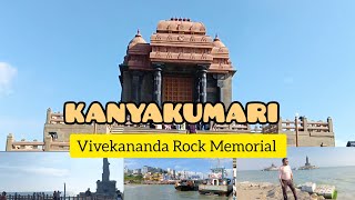 Kanyakumari Via Kerala Trip  Vivekananda Memorial  Travel vlogs [upl. by Gautea]