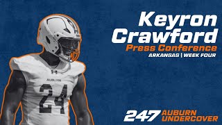 Auburn EDGE Keyron Crawford  Arkansas week [upl. by Le339]