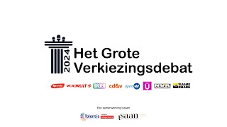 Het Grote Verkiezingsdebat 2024  Veurne [upl. by Evatsug]