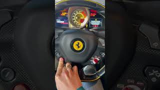 POV Ferrari 488 Pista Cold Start [upl. by Eaver]