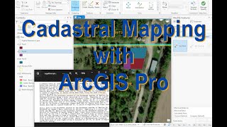 Cadastral Mapping with ArcGIS Pro [upl. by Adnahsed]