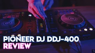 Pioneer DJ DDJ400 Rekordbox DJ Controller Review [upl. by Annawyt]