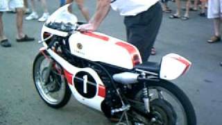 yamaha v4 2 stroke 125 race bike [upl. by Asirrak]