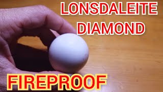 Test Lonsdaleite Diamond  DIY lonsdaleite diamond meteorite sangtaohay creative [upl. by Ecad]