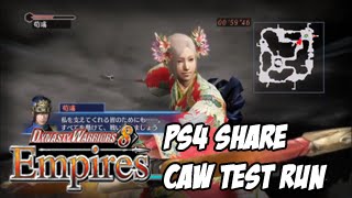 真・三國無双7 Empires  Dynasty Warriors 8 Empires  Edit Mode Test Run 1 [upl. by Ymas]