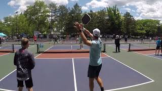 2024 APP Cincinnati Open Pickleball Tournament Mens Pro Doubles 9th Place Playoff R1 [upl. by Eener]