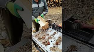 Log Splitter for two logsplitter wood woodworking [upl. by Warfourd]