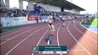 Maja Matyśkiewicz 400m 53 PZLA Mistrzostwa Polski U18 30072021 Włocławek [upl. by Weiss106]