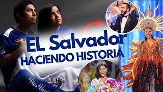 EL SALVADOR TRIUNFA en MISS UNIVERSO 2023 VICTORIA de NAYIB BUKELE FRENTE AL MUNDO  REELECCIÓN [upl. by Surtemed]