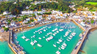 A Walk Around St Aubins Bay In Jersey Channel Islands [upl. by Alvie219]