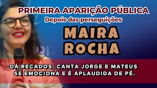 MAIRA ROCHA É APLAUDIDA DE PÉ [upl. by Harraf396]